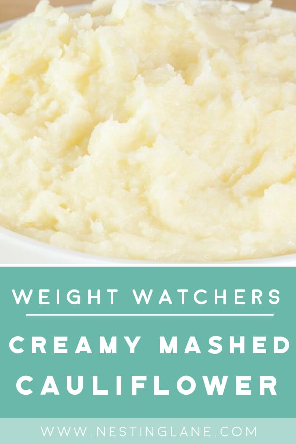 Weight Watchers Mashed Cauliflower 