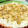 Closeup of Weight Watchers Pistachio Cake Recipe