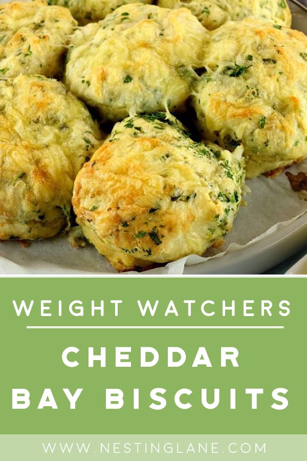 Weight Watchers Copycat Red Lobster Cheddar Bay Biscuits on a plate