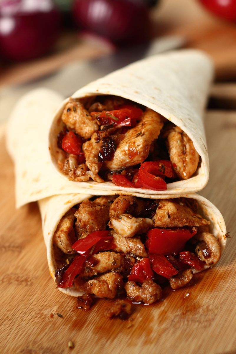 Slow Cooker Weight Watchers Chicken Burritos