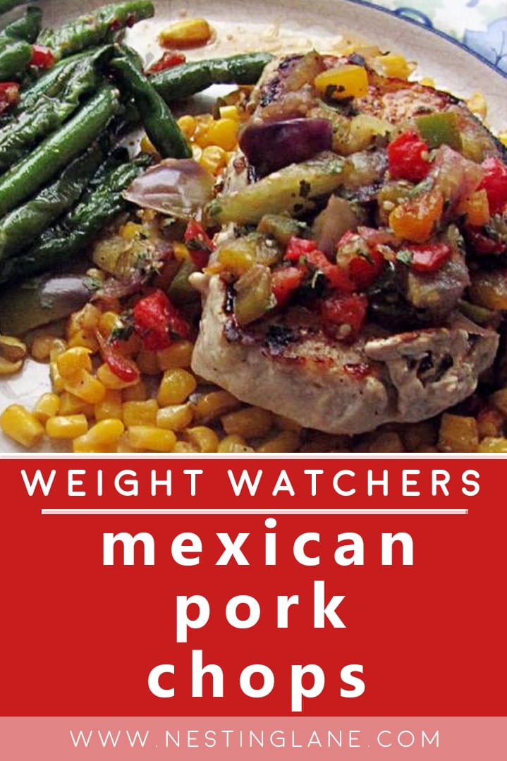 Weight Watchers Mexican Pork Chops with Vegetables