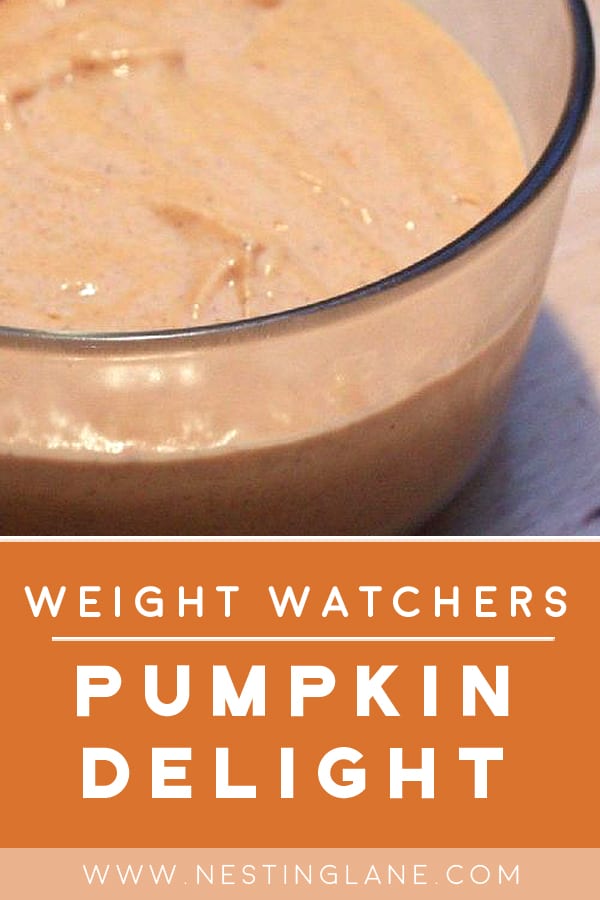 Weight Watchers Pumpkin Dessert 