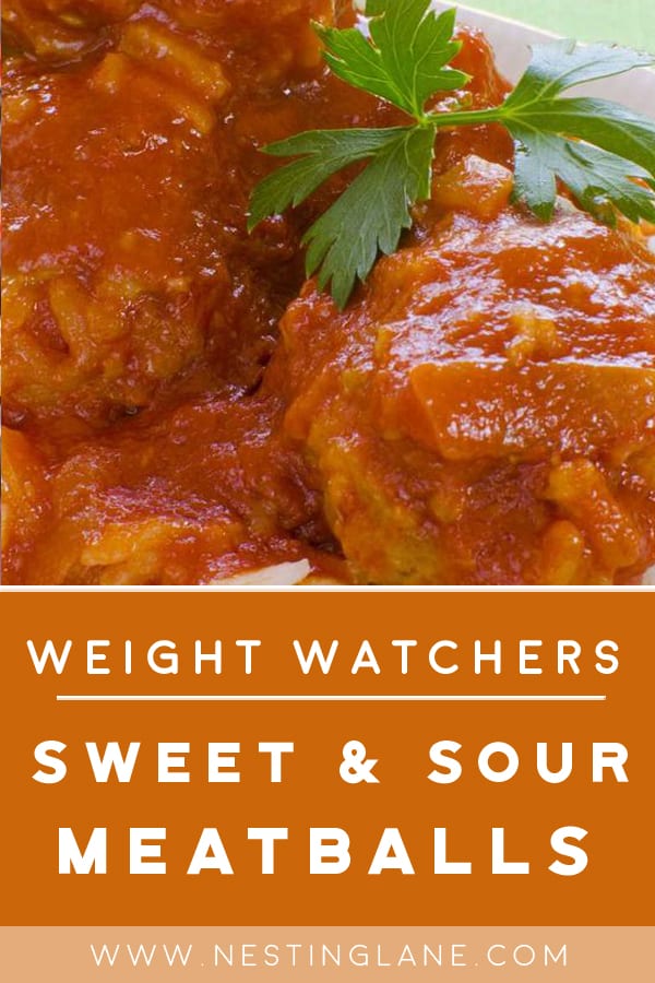 Weight Watchers Sweet & Sour Meatballs