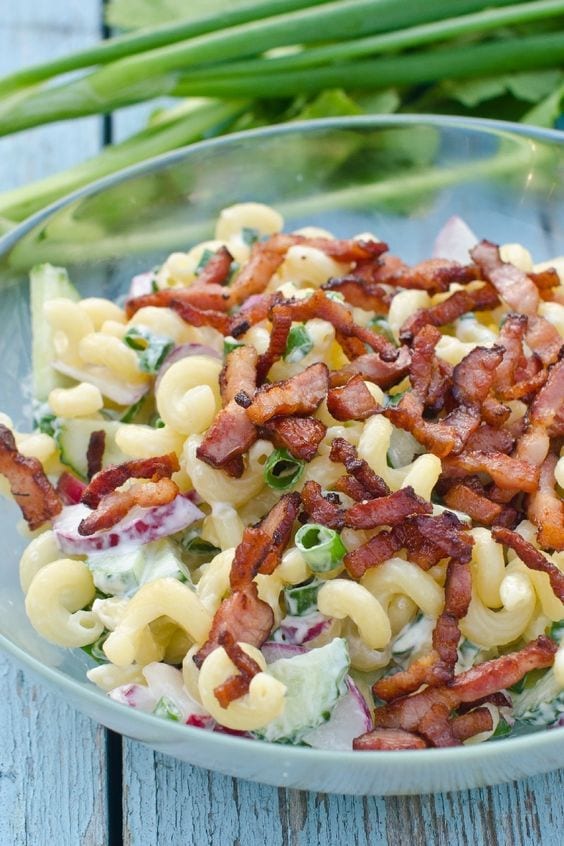 BLT Pasta Salad - Nesting Lane Recipes - Weight Watchers