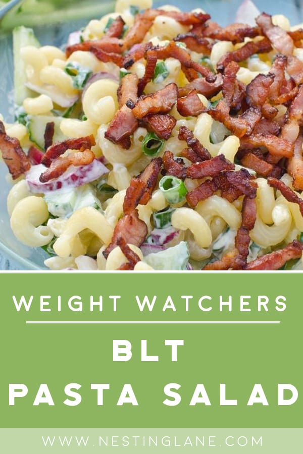 Weight Watchers BLT Pasta Salad