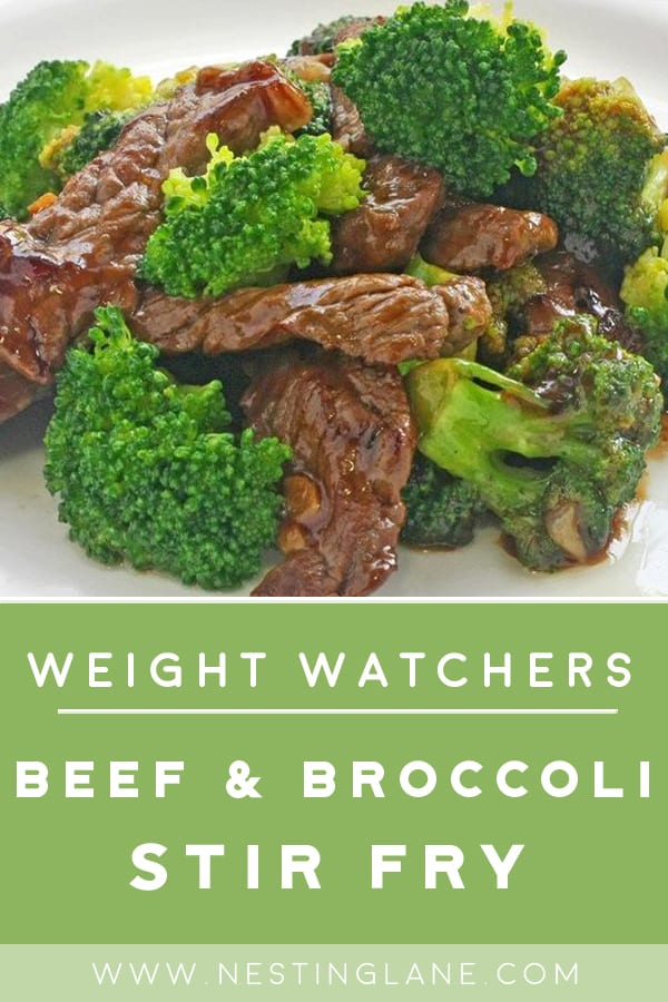 Beef & Broccoli Stir-Fry on a plate