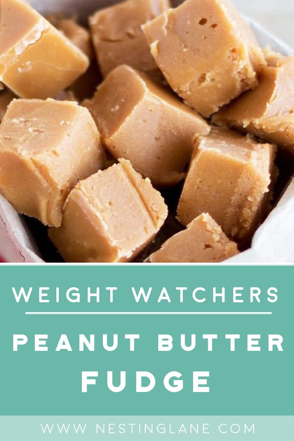 Weight Watchers Peanut Butter Fudge in a bag.