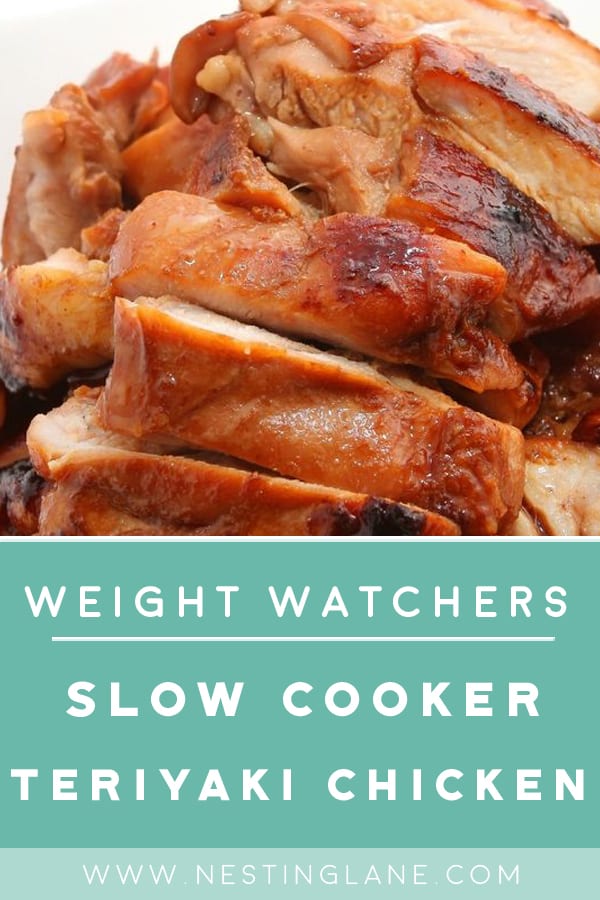 Weight Watchers Slow Cooker Teriyaki Chicken