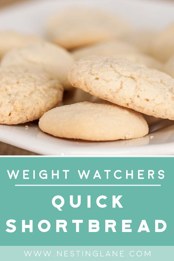 Weight Watchers Easy Shortbread Cookies