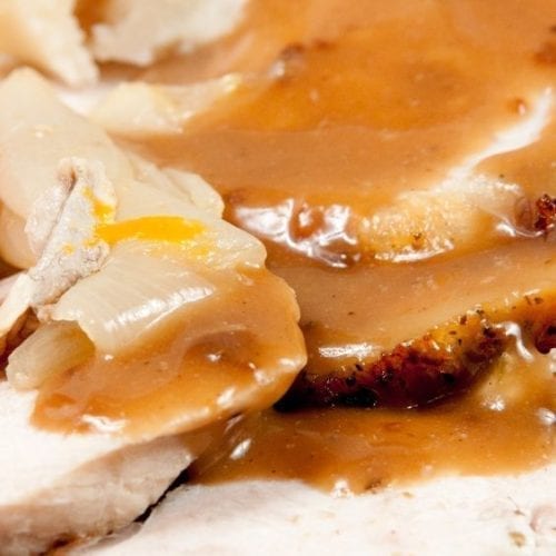 Turkey with gravy