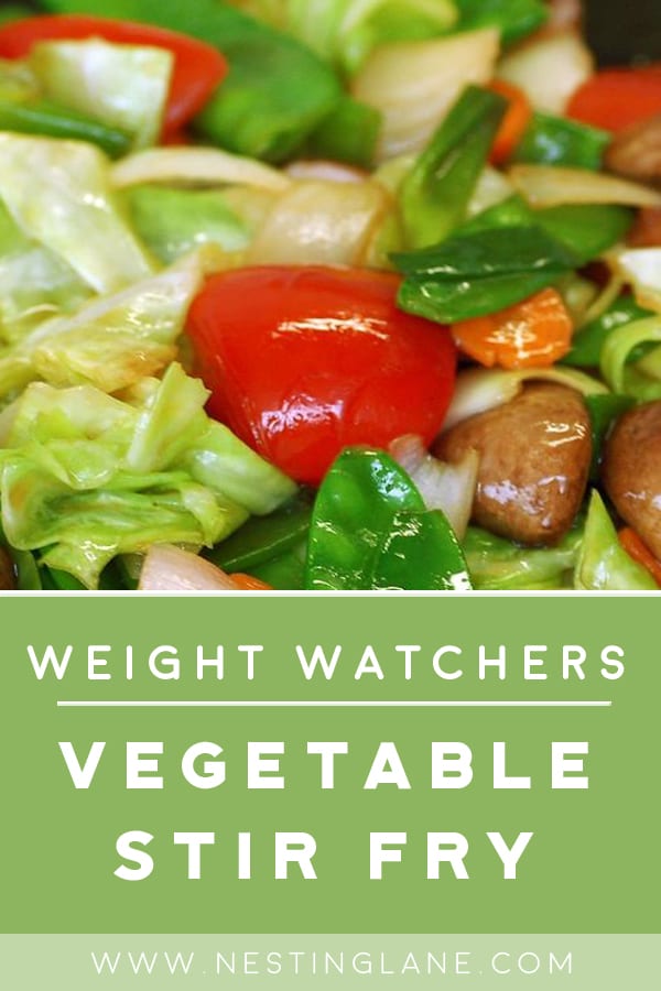 Weight Watchers Healthy Vegetable Stir Fry