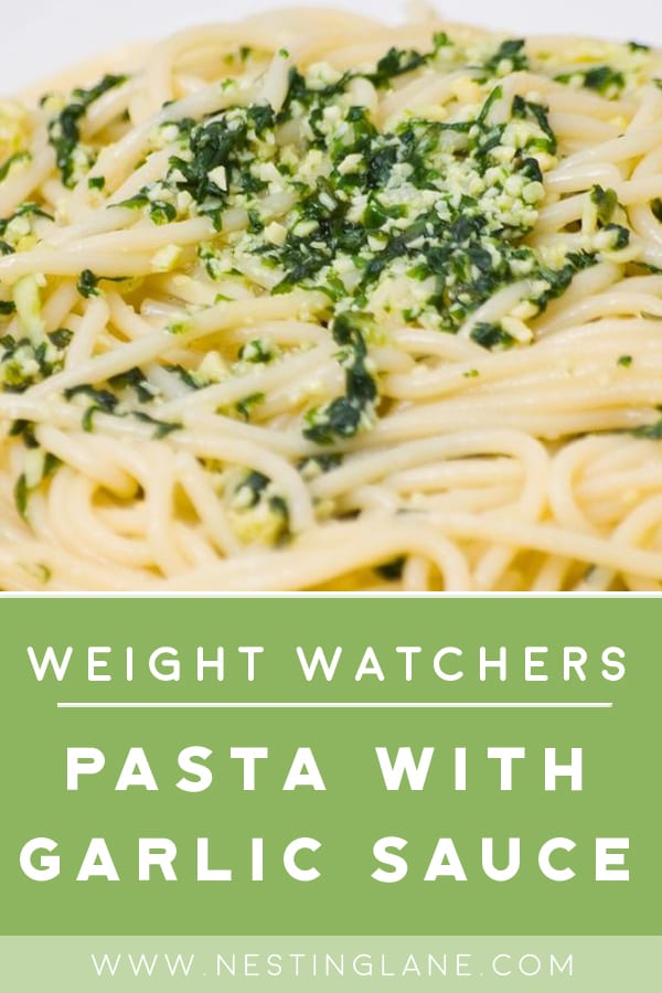 Weight Watchers Pasta with Garlic Sauce