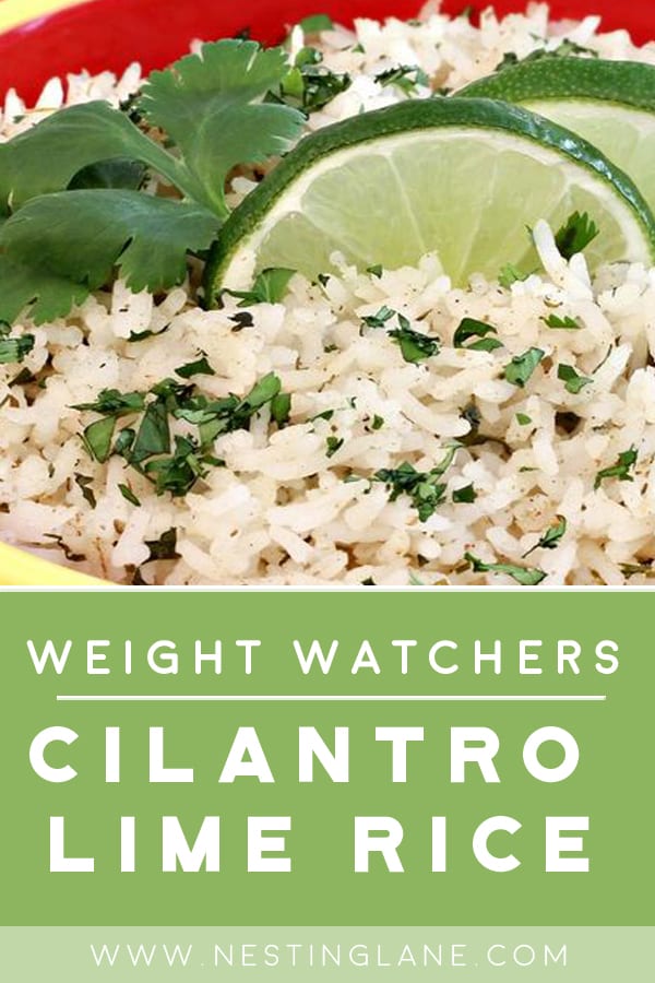 Weight Watchers Cilantro Lime Rice