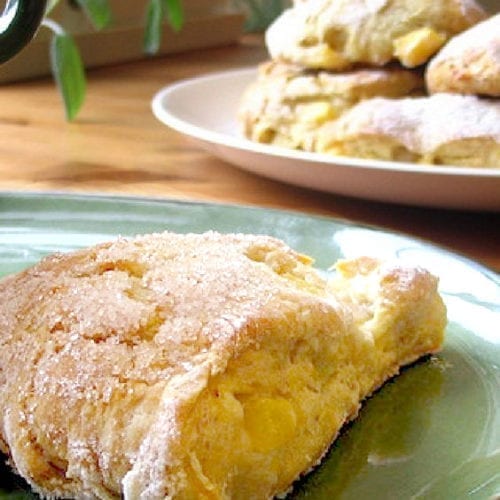 Peach Scones