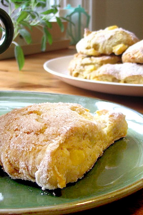 Peach Scones