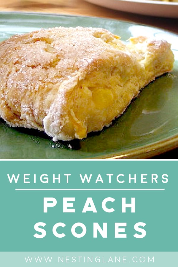 Weight Watchers Peach Scones