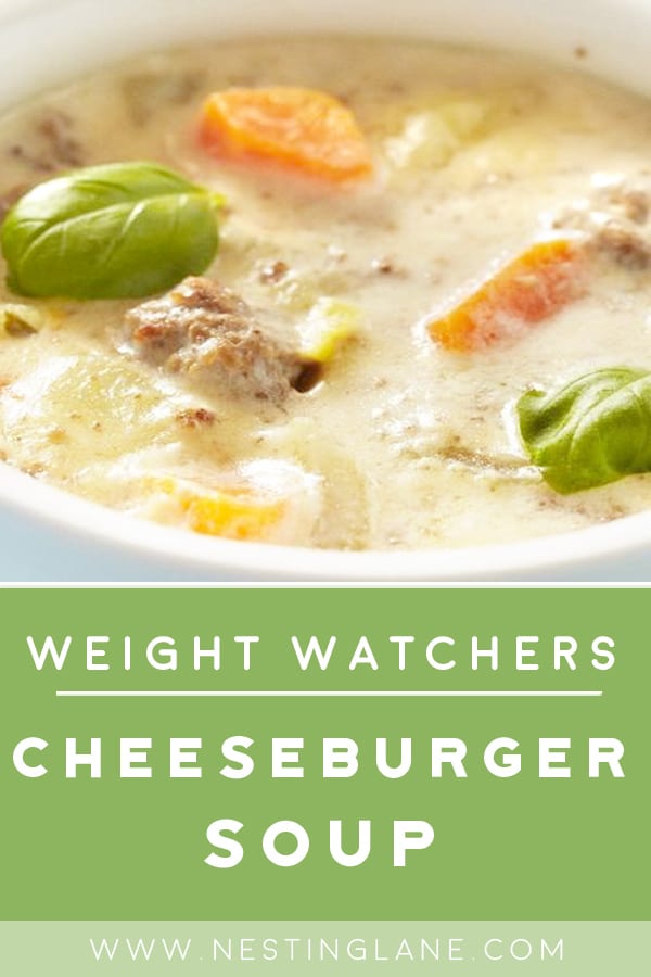 Weight Watchers Cheeseburger Soup 