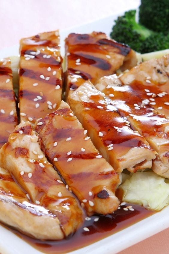 Weight Watchers Grilled Teriyaki Chicken Nesting Lane