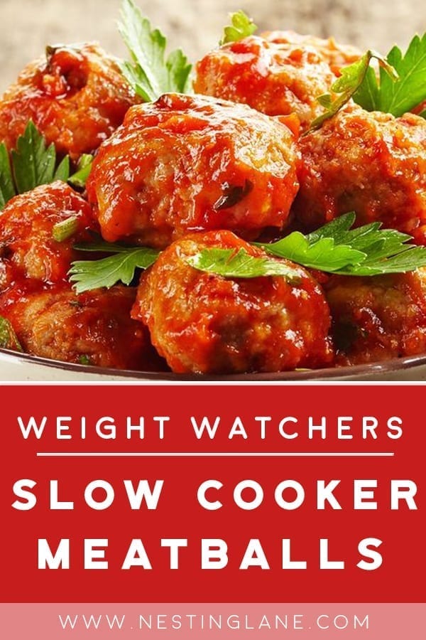 Weight Watchers Slow Cooker Meatballs