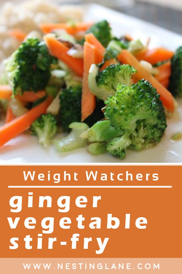 Weight Watchers Ginger Vegetable Stir-Fry