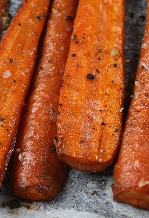 Weight Watchers Roasted Carrots