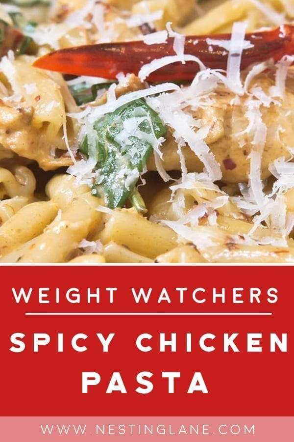 Weight Watchers Spicy Chicken Pasta