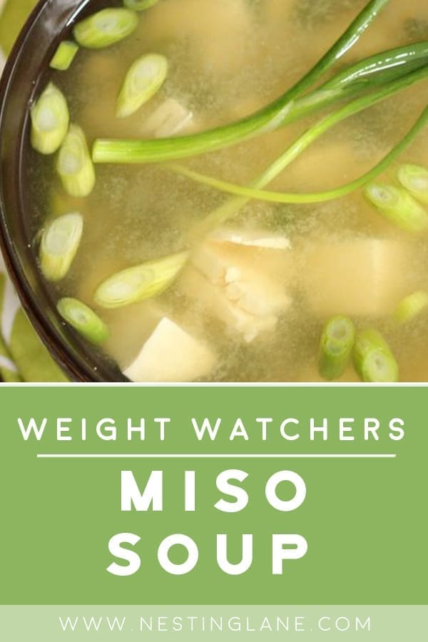 Weight Watchers Miso Soup