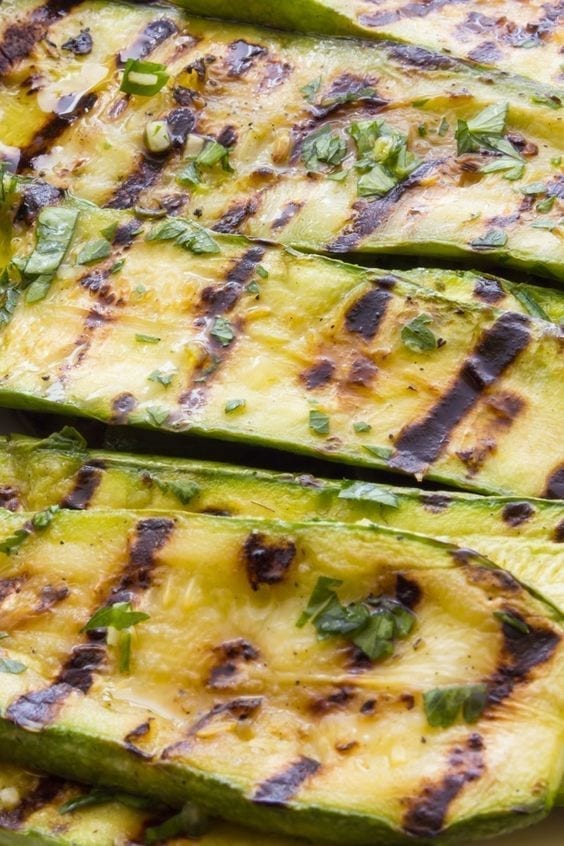 Weight Watchers Grilled Balsamic Zucchini