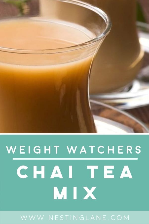 Weight Watchers Chai Tea Mix 