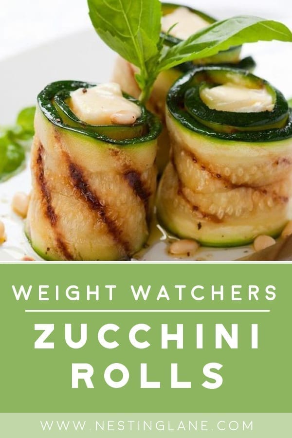 Weight Watchers Grilled Zucchini Rolls