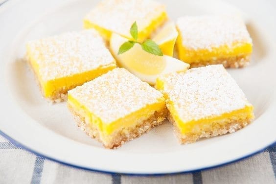 Weight Watchers Lemon Bars