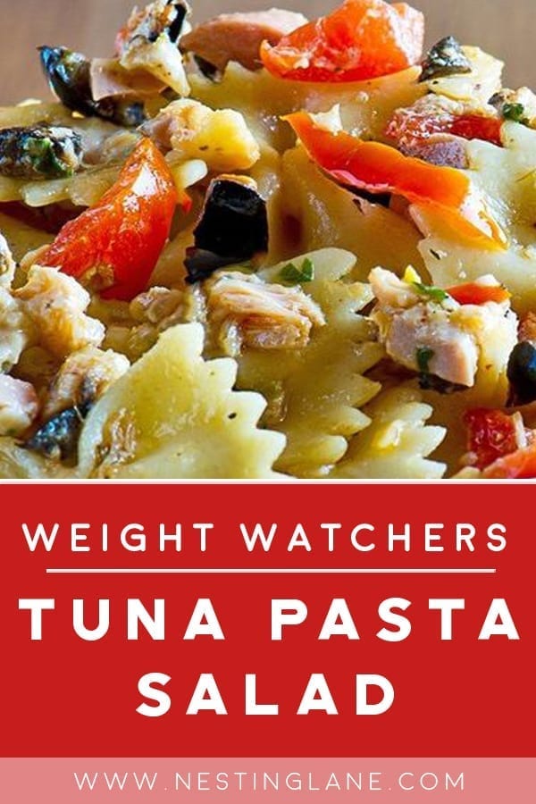 Weight Watchers Tuna Pasta Salad