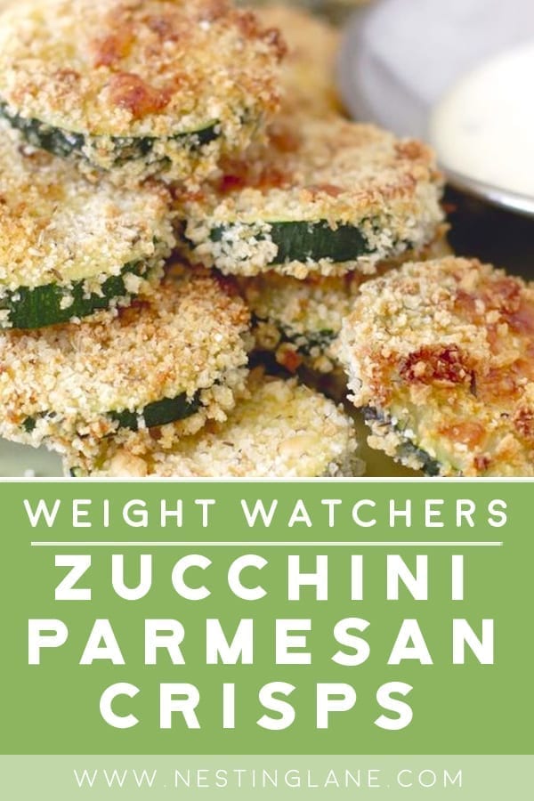 Weight Watchers Zucchini Parmesan Crisps 