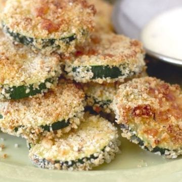 Weight Watchers Zucchini Parmesan Crisps