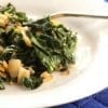 Weight Watchers Kale With Onions and Garlic