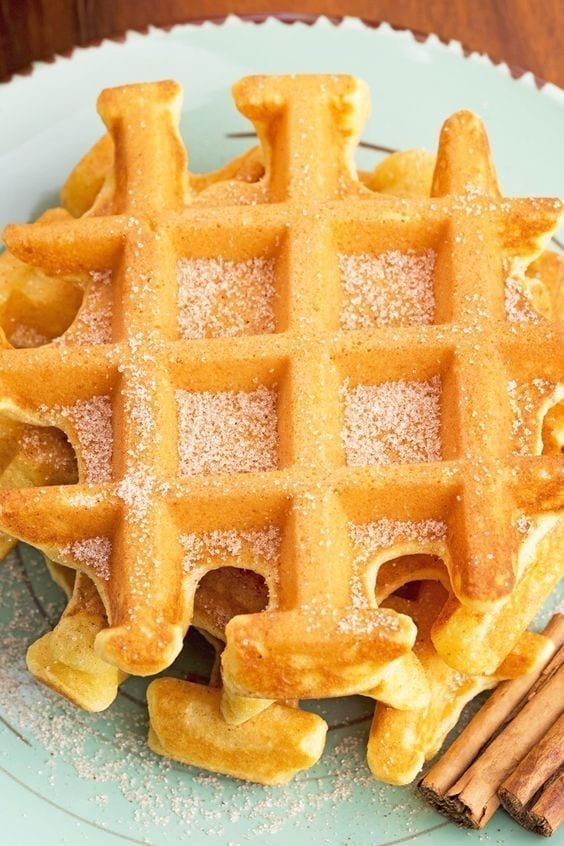 Weight Watchers Pumpkin Waffles