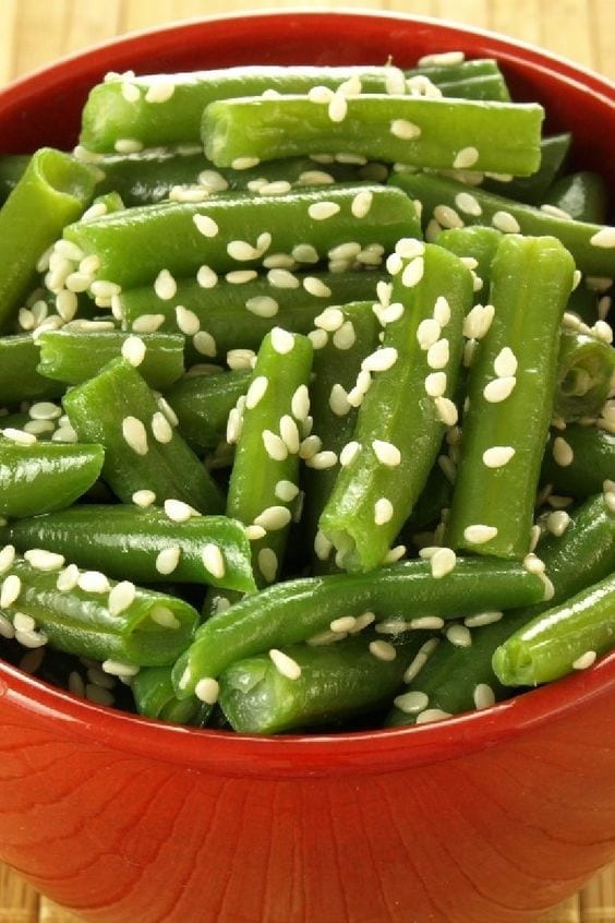 Weight Watchers Sesame Green Beans