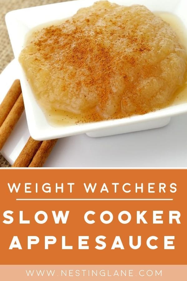 Weight Watchers Slow Cooker Applesauce