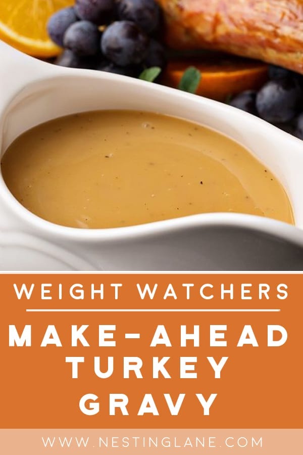 Weight Watchers Make-Ahead Turkey Gravy