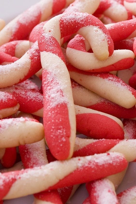 Weight Watchers Candy Cane Cookies 