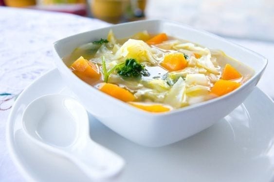 Weight Watchers Healthy Vegetable Soup 