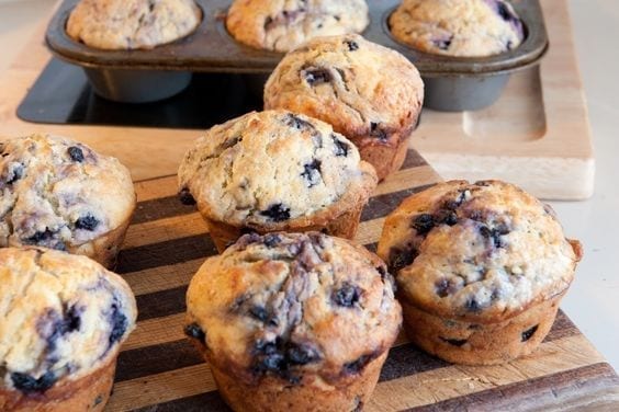 Weight Watchers Blueberry Muffins 