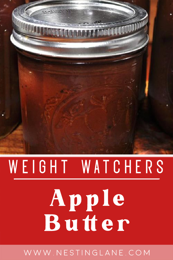 Weight Watchers Homemade Apple Butter