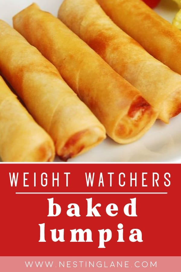 Weight Watchers Baked Lumpia 