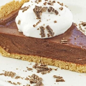 Weight Watchers Double Chocolate Pudding Pie
