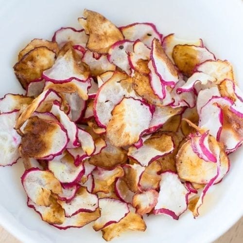 Weight Watchers Baked Radish Chips Nesting Lane