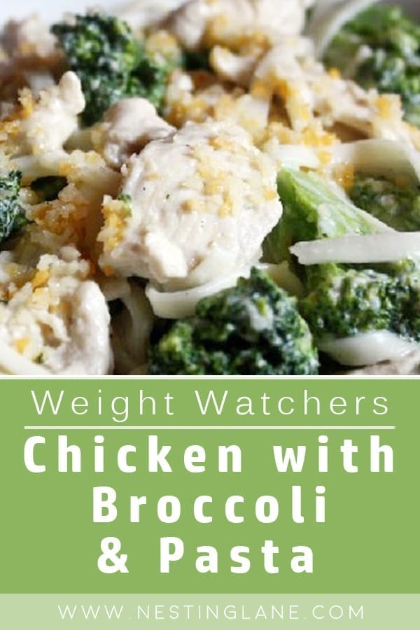 Weight Watchers Chicken With Broccoli and Pasta 