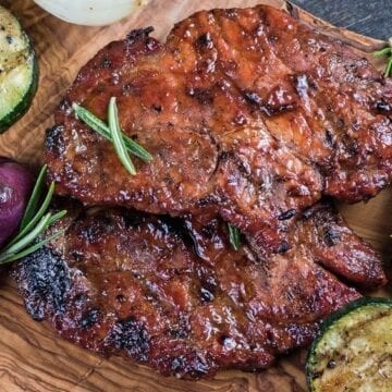 Weight Watchers Honey Garlic Pork Chops