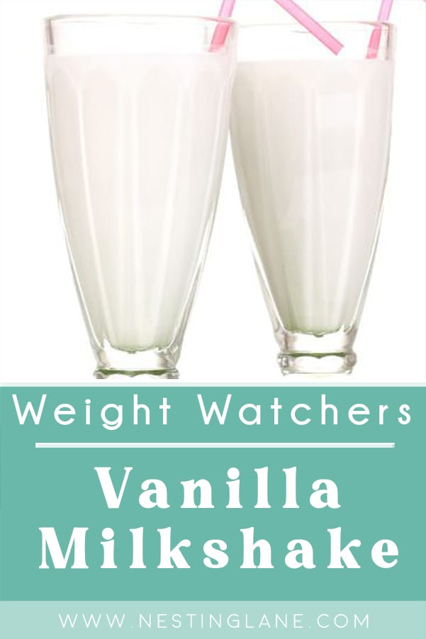 Weight Watchers Vanilla Milkshake