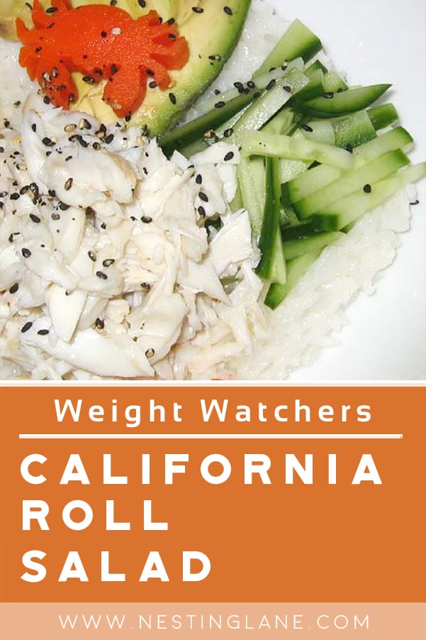 Weight Watchers California Roll Salad 